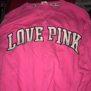 Pink sweatshirt